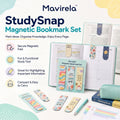 Mavirela™ StudySnap Magnetic Bookmark Set